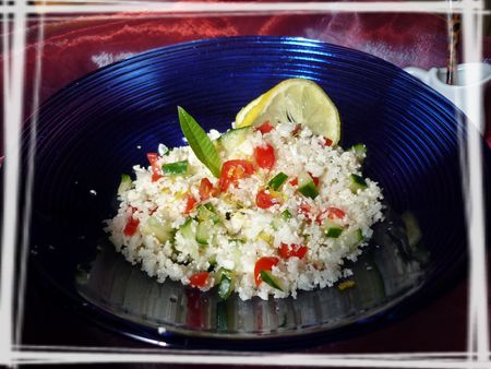 Taboulé au chou fleur recettes Taboulé au chou fleur