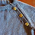 Pull raglan classique en laine et coton (10 ans)