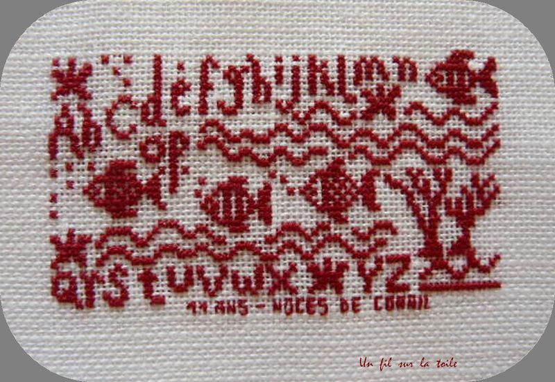 11 ans, noces de corail. Miniature d'Alphabets