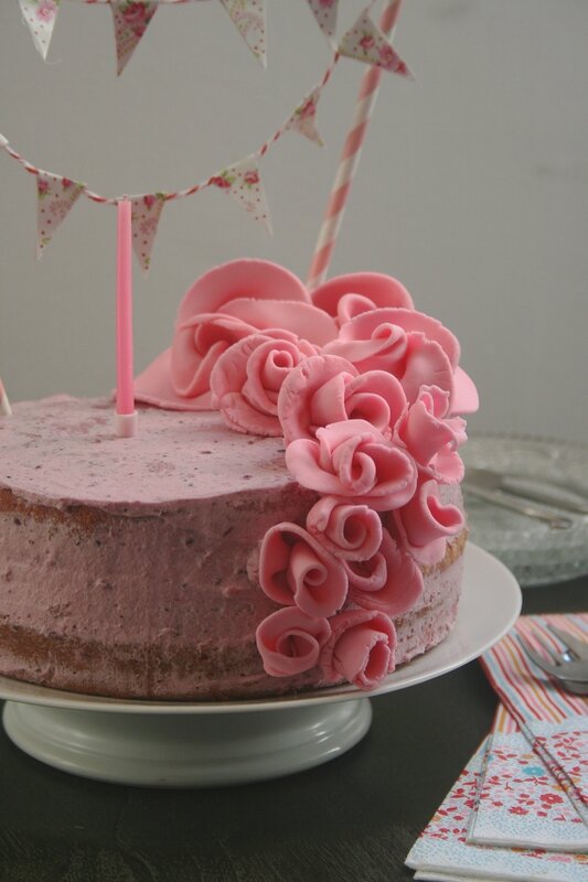 Nacked cake tout rose - Passion culinaire 3