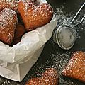 <b>Beignets</b> en forme de coeur