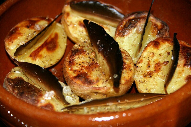 Pommes de terre soufflées