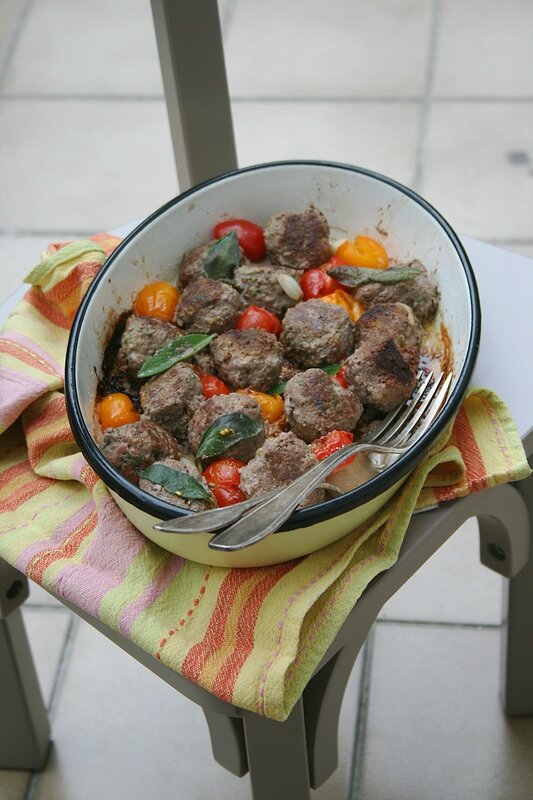 Boulettes de viande à la sauge