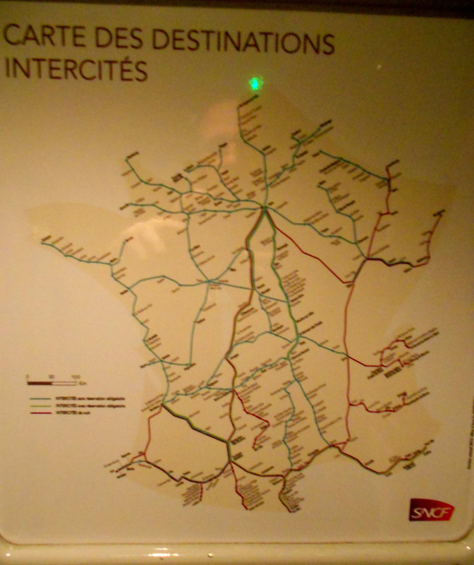 Carte Intecités