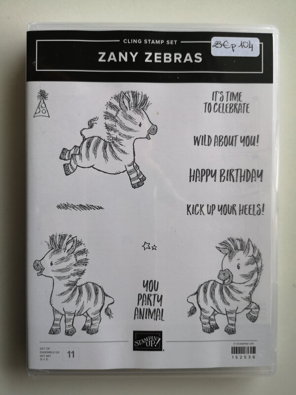 Tampons Zany zebras