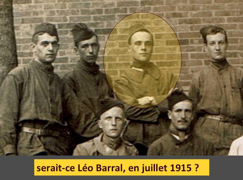 hypothèse portrait de Léon Barral, légendé