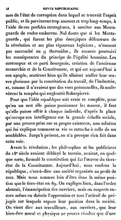 Faire descendre la République (6)