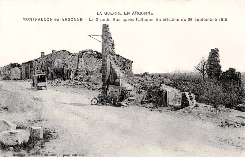 attaque Montfaucon, 26 sept 1918 (1)