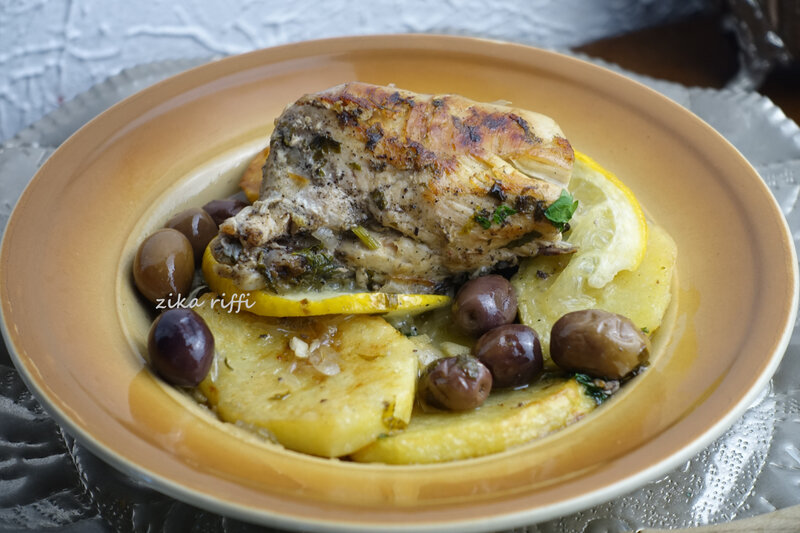 tajine poulet marocaine olives1