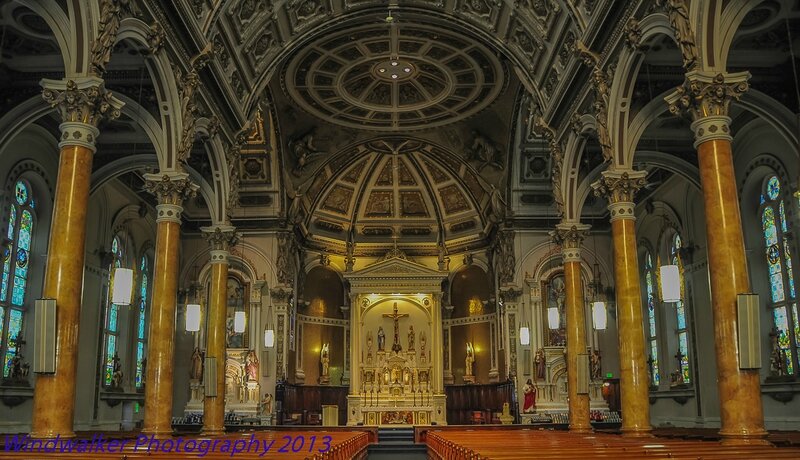 Berlin, New Hampshire-église-intérieur