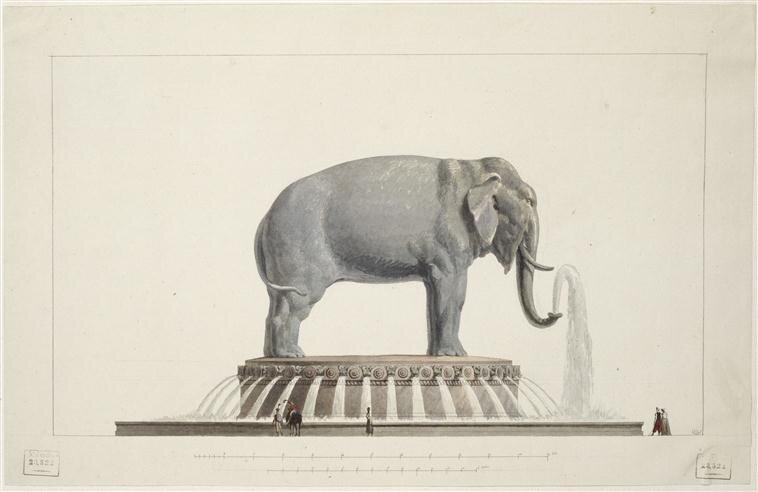 Jean_Antoine_Alavoine_Projet_pour_la_fontaine_de_l__l_phant_sur_la_place_de_la_Bastille___Paris