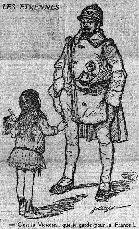Les étreinnes 1917