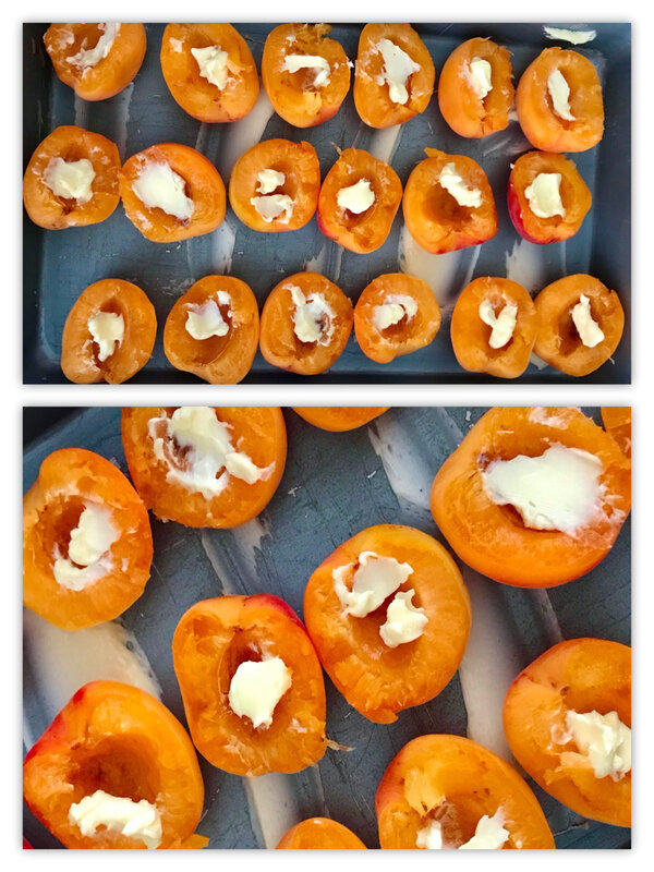 abricots à rôtir