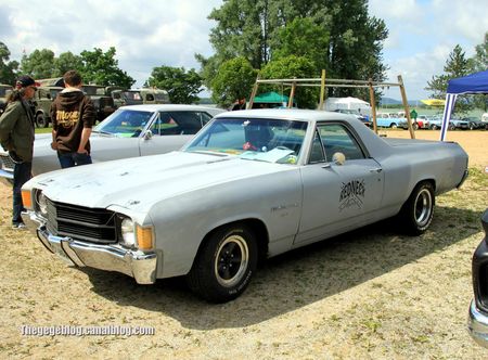 Chevrolet el camino de 1972 (Retro Meus Auto Madine 2012) 01