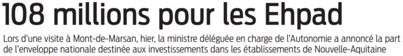 2021 11 30 SO 108 millions pour les Ehpad