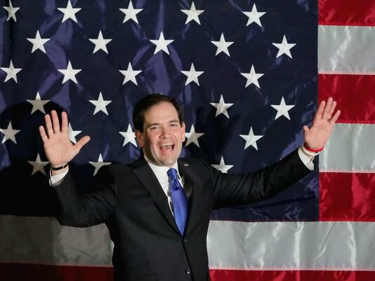 Marco Rubio second in South Carolina