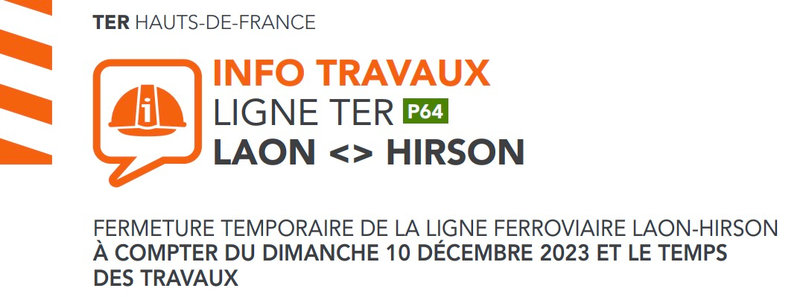LIGNE SNCF HIRSON-LAON BUS 2023 INFO TER