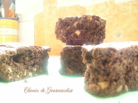 Brownie cacahoutes & café (2)