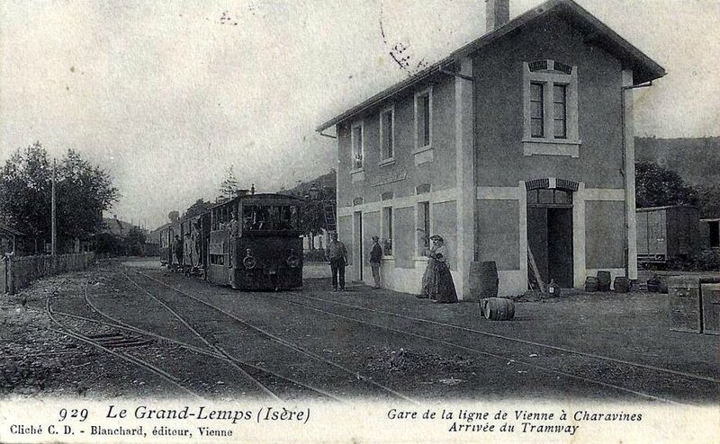 le grand lemps gare tramw 38