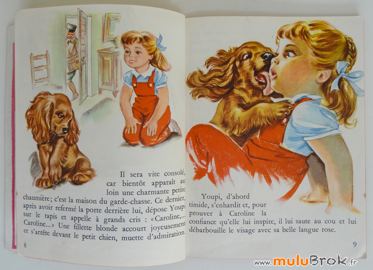 YOUPI-ET-CAROLINE-1960-5-muluBrok-Livres-anciens