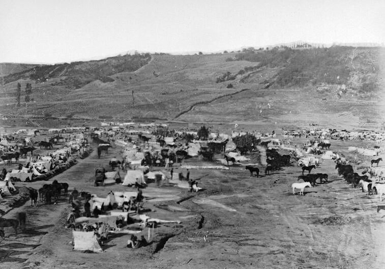 Malardot, Chambière, camp de cavalerie
