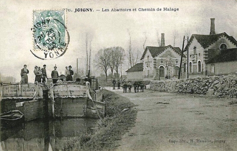 Abattoirs péniches 1906