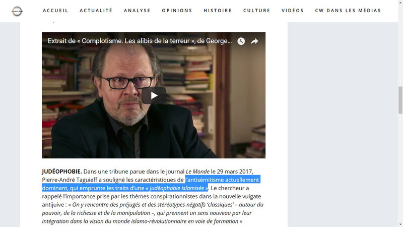 Taguieff-JudeophobieIslamisée