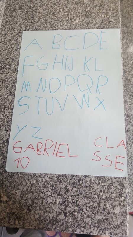 L'alphabet Gabriel