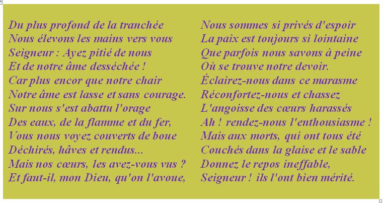 Texte De profundis