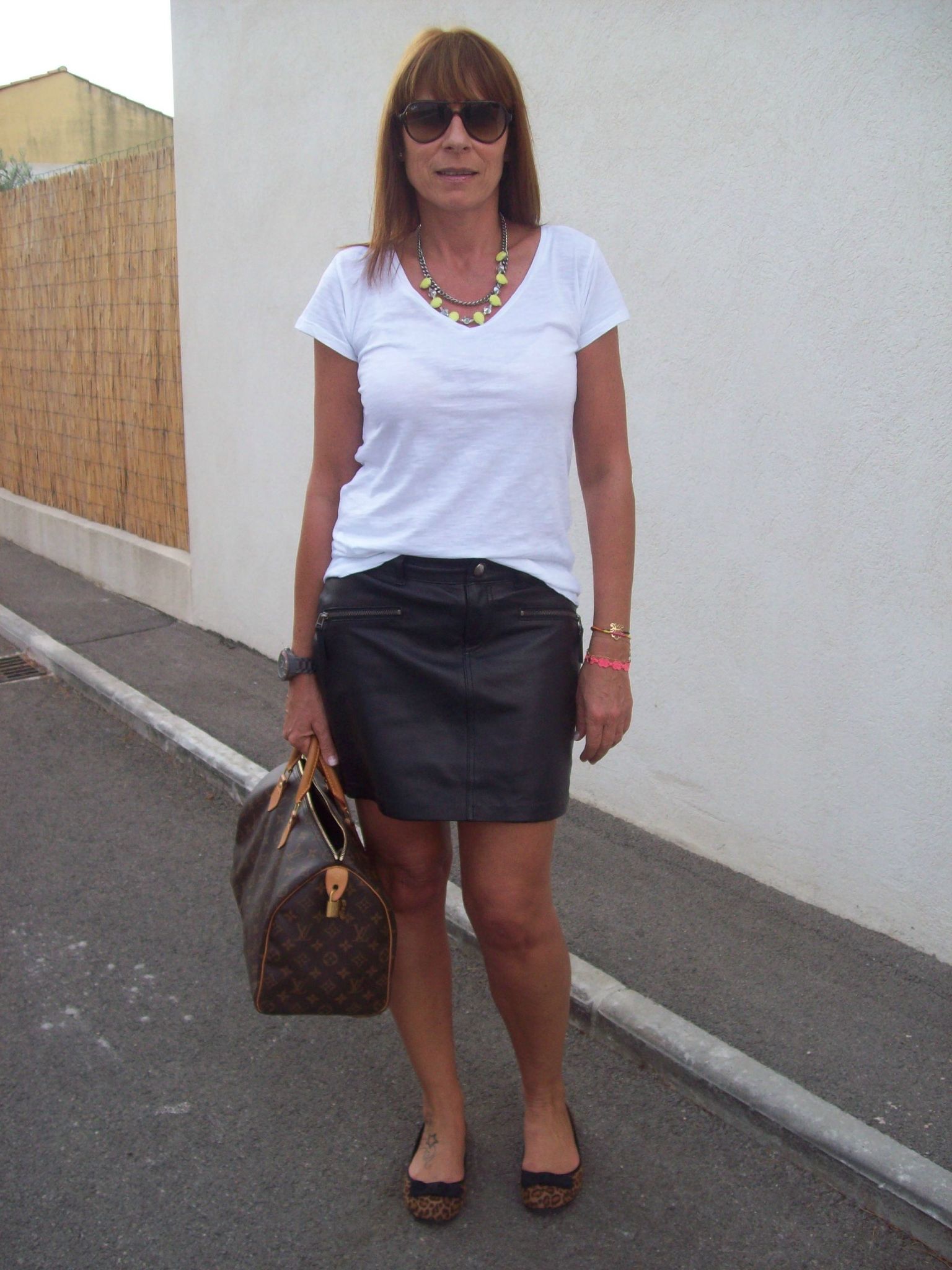 H&m jupe en cuir sales