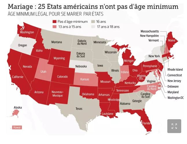 mariage USA