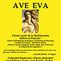 De l'Antiquité à nos jours avec <b>Catherine</b> <b>Braslavsky</b> et Joseph Rowe dans 'Ave Eva' au Théâtre de l'Île Saint-Louis