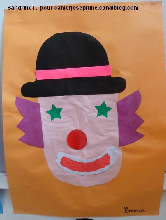 Ecole de la Plage RCM clowns collage MS 02