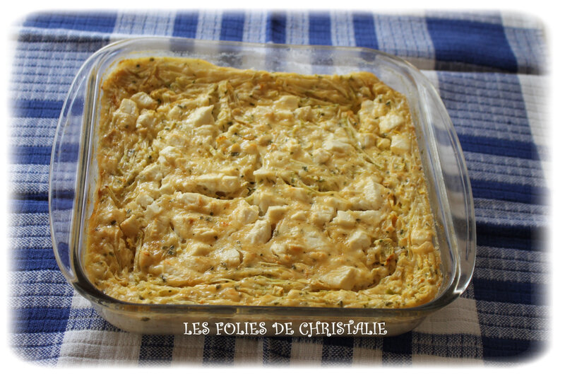 Clafoutis feta courgettes 6