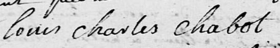 Chabot signature