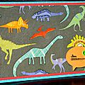 Des dinosaures ... une carte d'<b>anniversaire</b> pour garçon !