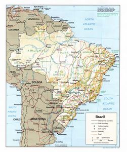 Mapa_Relieve_Sombreado_Brazil_1994_CIA