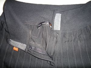 pantalon noir droit cop copine taille 38 (1)
