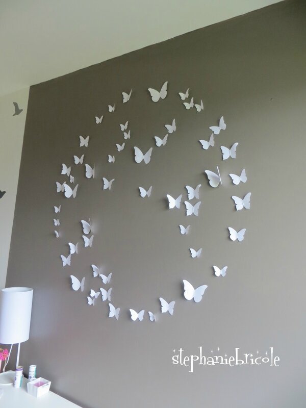 tuto composition papillons