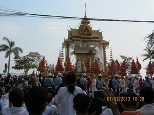 2013-02-01 Phnom Penh-Cérémonie Sihanouk (13)