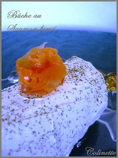 bûche au saumon fumé 01
