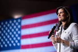 Nikki Haley in new Hampshire