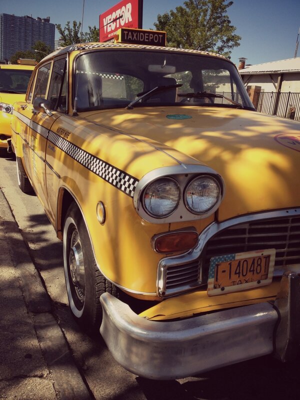 taxi newyorkais retro 1