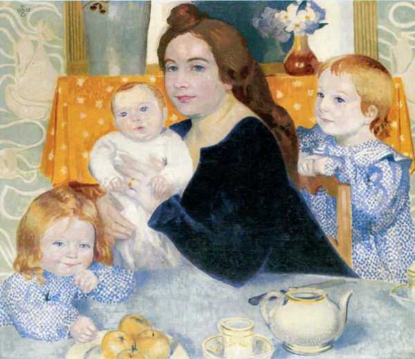 Denis Maurice Grand portrait de famille D