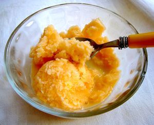 Sorbet à la mandarine