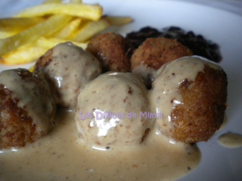 Boulettes de viande à la suédoise, sauce à la crème comme chez Ikea 3