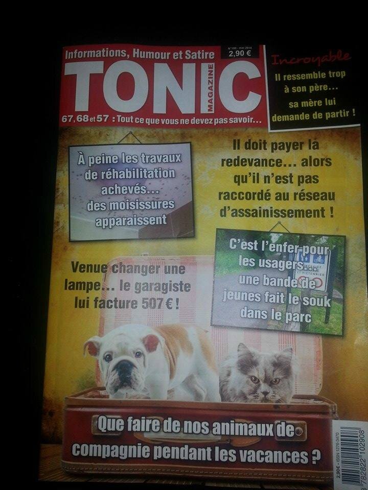 Tonic du mois de mai 2014