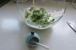 Concombre crème fleur de sel et persil ciboule du jardin 006