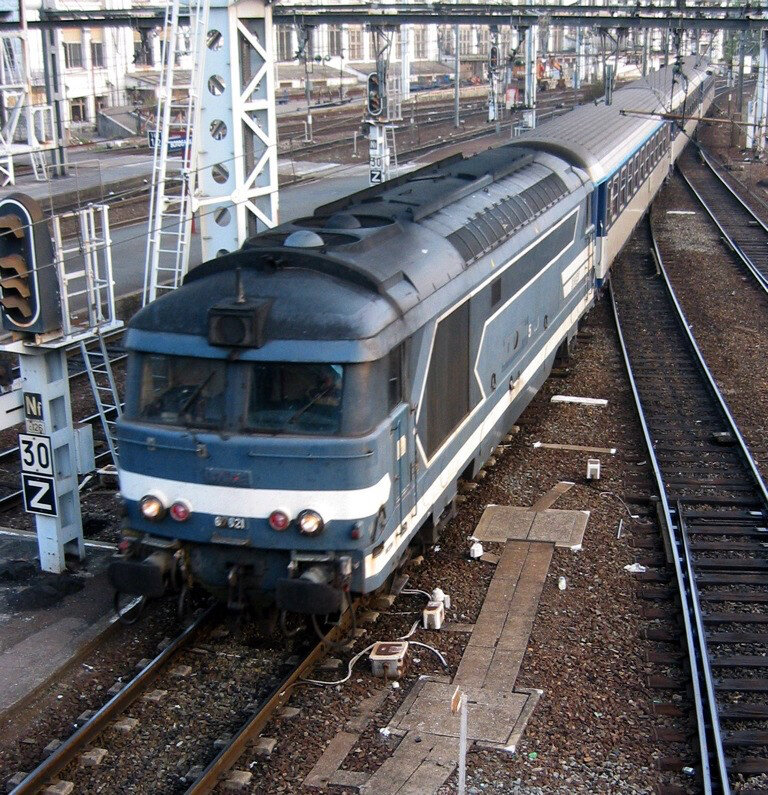 BB 67621 bleue, Bordeaux