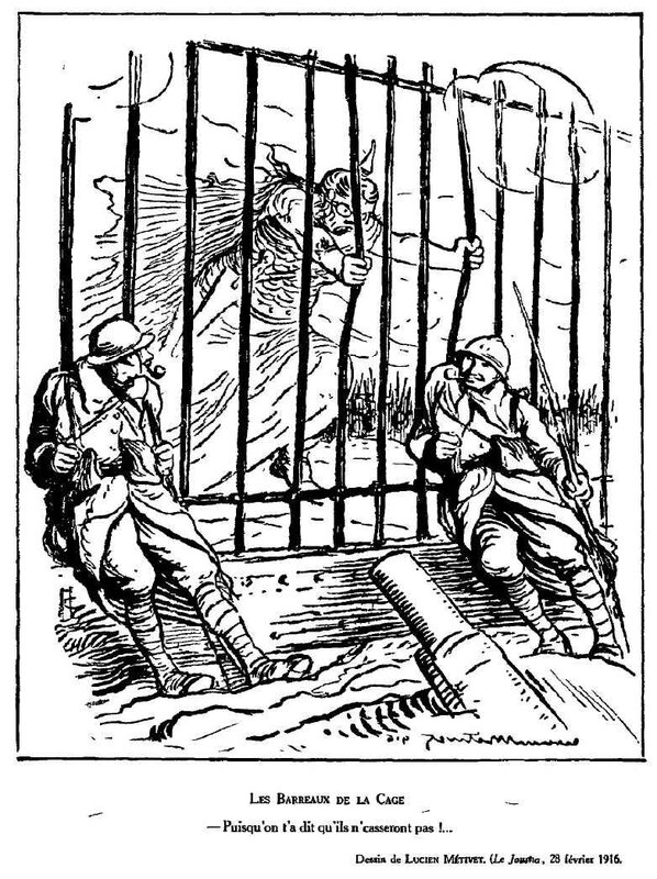 Dessins de guerre Verdun5